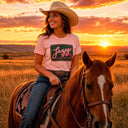 Lazy J Ranch Breakaway Short Sleeve T-Shirt - Light Pink-