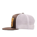 Lazy J Ranch Brown & White Dust Storm Classic Five Panel Trucker Hat-