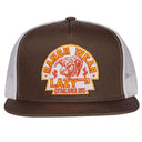 Lazy J Ranch Brown & White Rusty Arrowhead Classic Five Panel Trucker Hat-