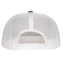 Lazy J Ranch Brown & White Rusty Arrowhead Classic Five Panel Trucker Hat-