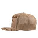 Lazy J Ranch Camo Olive Arrowhead Classic Five Panel Trucker Hat-