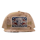 Lazy J Ranch Camo & Tan Freedom Classic Five Panel Trucker Hat-