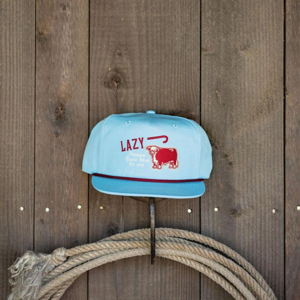 
                  
                    Lazy J Ranch Carolina Blue Premium Ranch Classic Rope Trucker Hat-Lazy J Ranch Wear
                  
                