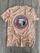 Lazy J Ranch Certified Original Hereford Short Sleeve T-Shirt - Heather Sand-