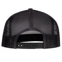 Lazy J Ranch Charcoal Grey Black Elevation Hereford Classic Five Panel Trucker Hat-