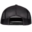 Lazy J Ranch Charcoal Grey Serape Elevation Classic Five Panel Trucker Hat-