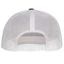 Lazy J Ranch Charcoal Grey & White Black Elevation Classic Five Panel Trucker Hat-