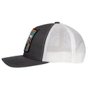 Lazy J Ranch Charcoal Grey & White Home Sweet Texas Mid Profile Trucker Hat-