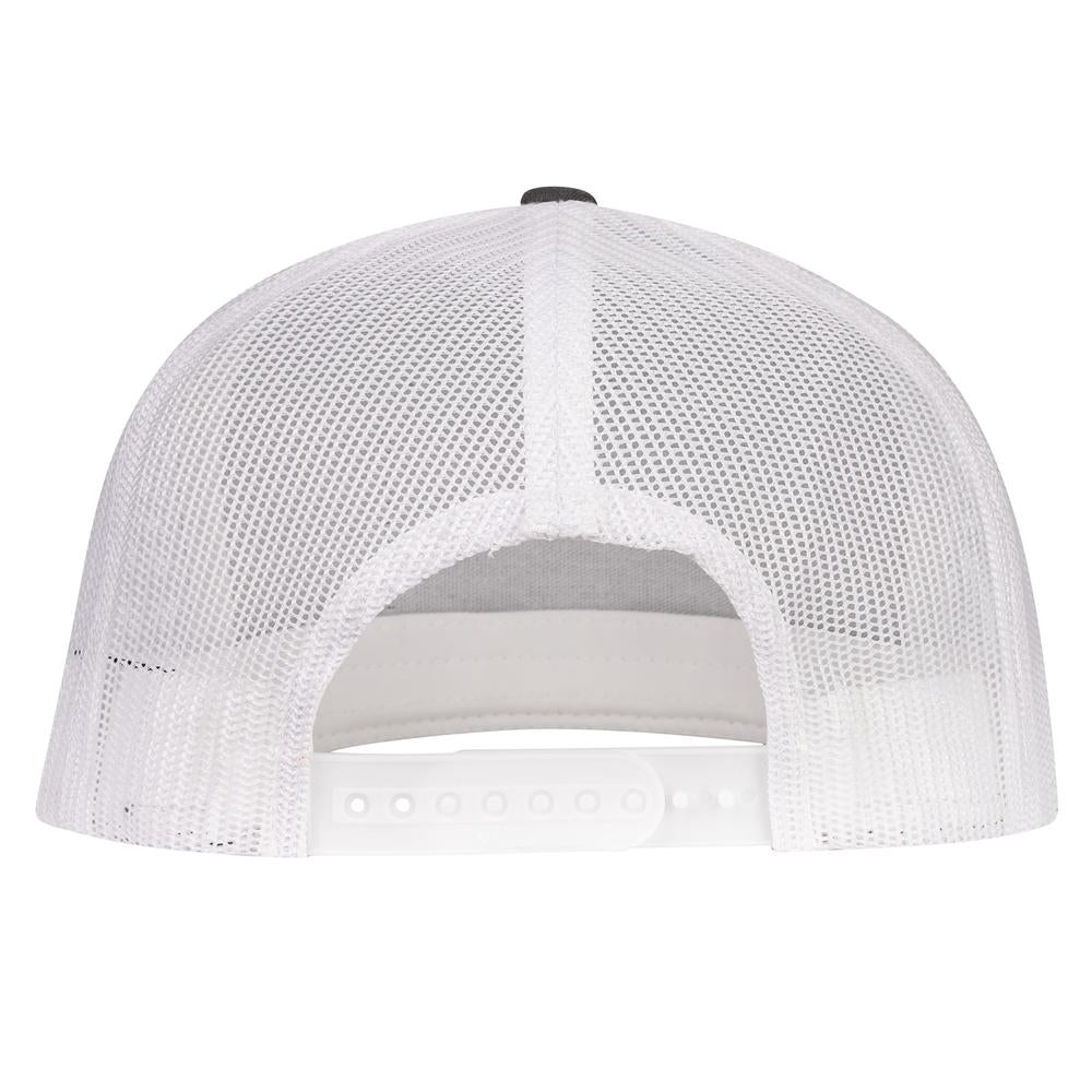 
                  
                    Lazy J Ranch Charcoal Grey & White Mexico Elevation Classic Five Panel Trucker Hat-Lazy J Ranch Wear
                  
                