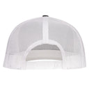 Lazy J Ranch Charcoal Grey & White Mexico Elevation Classic Five Panel Trucker Hat-