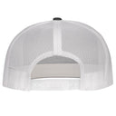 Lazy J Ranch Charcoal Grey & White Serape Elevation Classic Five Panel Trucker Hat-