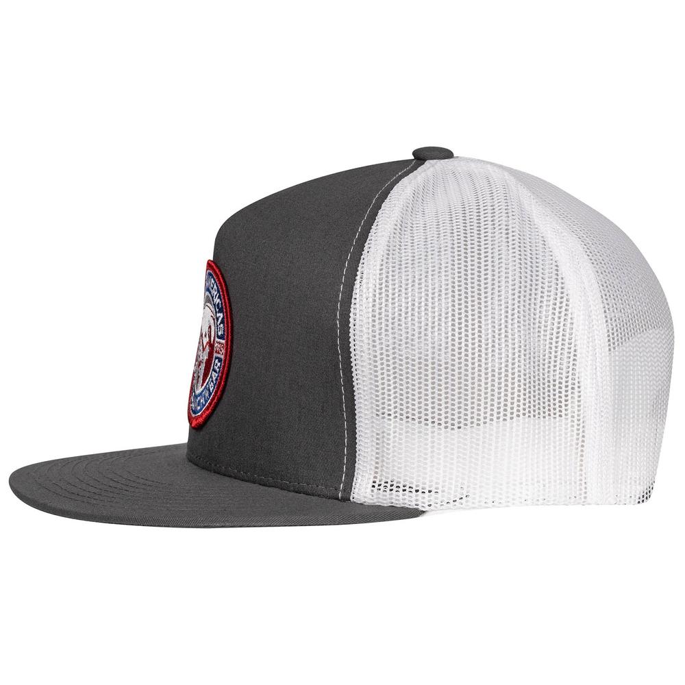 
                  
                    Lazy J Ranch Charcoal Grey & White Tejas Classic Five Panel Trucker Hat-Lazy J Ranch Wear
                  
                