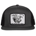 Lazy J Ranch Charcoal Grey Willow Cattle Headquarters Classic Five Panel Trucker Hat-