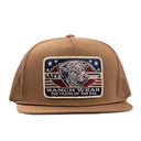Lazy J Ranch Coyote Brown Freedom Classic Rope Trucker Hat-