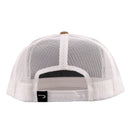 Lazy J Ranch Coyote Brown & White Original Buckle Classic Rope Trucker Hat-