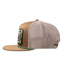 Lazy J Ranch Coyote Brown & White Shafter Classic Rope Trucker Hat-