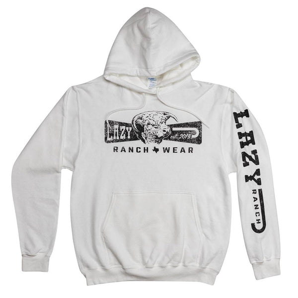 LIELIE Lazy J Ranch Aztec Long Sleeve Hoodie - Charcoal Grey – Lazy