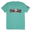 Lazy J Ranch Diamond Banner Short Sleeve T-Shirt - Sea Foam Green-
