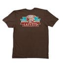 Lazy J Ranch El Rancho Short Sleeve T-Shirt - Brown-