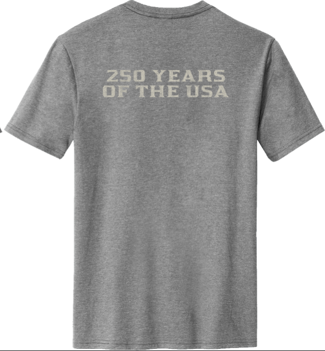 Lazy J Ranch Freedom Short Sleeve T-Shirt - Grey-