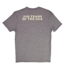 Lazy J Ranch Freedom Short Sleeve T-Shirt - Grey-