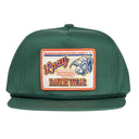 Lazy J Ranch Green Retro Hereford Ranch Old School Rope Trucker Hat-