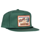 Lazy J Ranch Green Retro Hereford Ranch Old School Rope Trucker Hat-