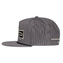 Lazy J Ranch Grey Diamond Banner Performance Rope Trucker Hat-