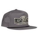 Lazy J Ranch Grey Diamond Banner Performance Rope Trucker Hat-