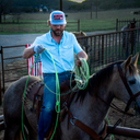 Lazy J Ranch Grey & White Heritage Classic Five Panel Trucker Hat-