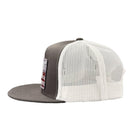 Lazy J Ranch Grey & White Red Rock Classic Five Panel Trucker Hat-