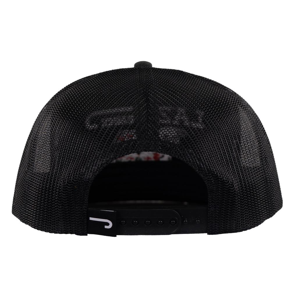 Lazy J Ranch Heather Black White Alpine Classic Rope Trucker