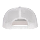 Lazy J Ranch Heather Grey & White Retro Hereford Classic Five Panel Trucker Hat-