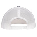 Lazy J Ranch Heather & White Red Ranch Mid Profile Trucker Hat-