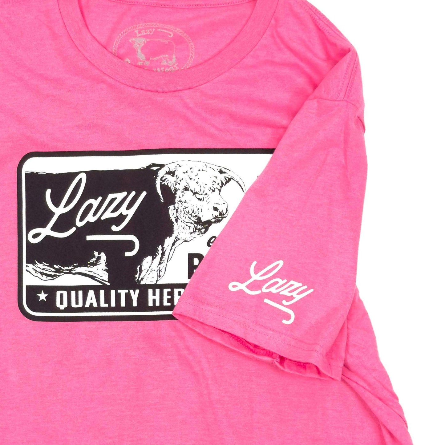 Lazy J Ranch Legado Short Sleeve T-Shirt - Pink-