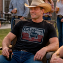 Lazy J Ranch Liberty Short Sleeve T-Shirt - Black-