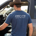 Lazy J Ranch Liberty Short Sleeve T-Shirt - Navy-