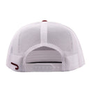 Lazy J Ranch Maroon & White Albany Classic Rope Trucker Hat-