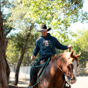 Lazy J Ranch Maverick Pullover Hoodie - Storm Blue-