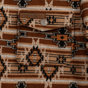 Lazy J Ranch Men's Aztec Print Jacket - Rust-