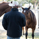 Lazy J Ranch Men's Bonded Jacket - Black-
