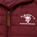 Lazy J Ranch Men's Lightweight Relaxed Fit Vest - Maroon-