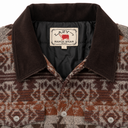 Lazy J Ranch Men's Navajo Print Trucker Jacket - Rust-