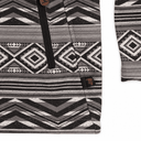 Lazy J Ranch Men's Print Bonded Jacket - Grey-