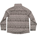 Lazy J Ranch Men's Print Bonded Jacket - Grey-