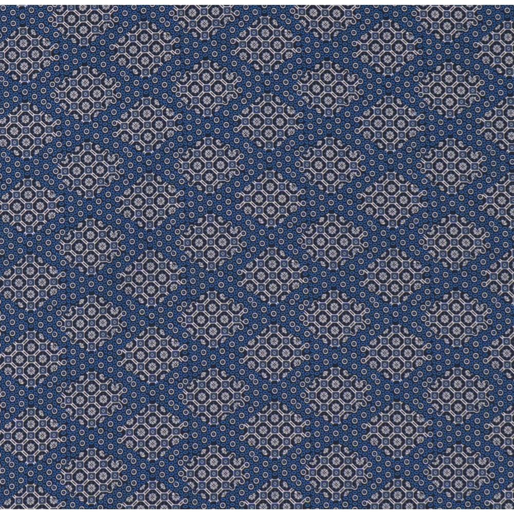 Lazy J Ranch Men's Print Performance Polo Shirt - Navy-Polo-Lazy J Ranch Wear