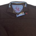 Lazy J Brown Quarter Zip Pullover