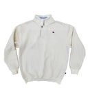 Lazy J Cream Quarter Zip Pullover