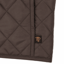 Lazy J Ranch Men's Quilted Poly Fill Jacket - Chocolate-