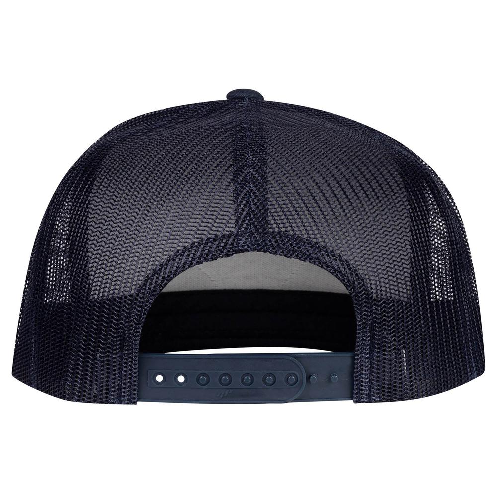 
                  
                    Lazy J Ranch Navy Blue Diamond Hereford Classic Five Panel Trucker Hat-Lazy J Ranch Wear
                  
                